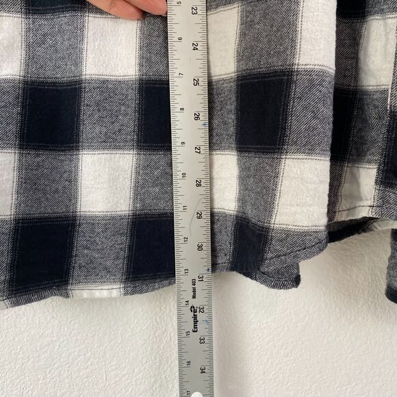 Lucky Brand Men's Shirt Sz XXL Long Sleeve Western Plaid Flannel Pockets - Picture 7 of 12